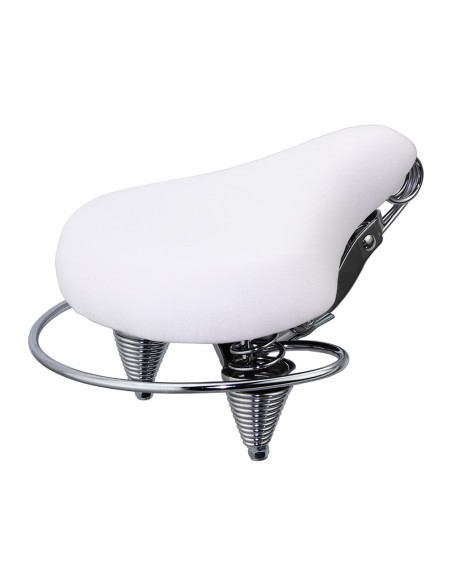 Beach Cruisers Saddle 841 White.